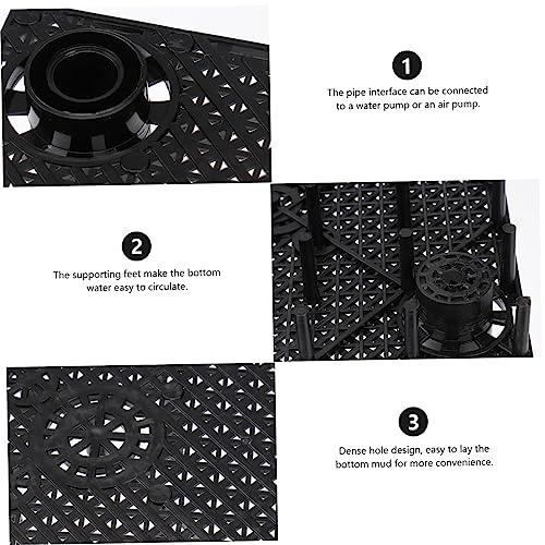 Toddmomy 5pcs Aquarium Filtering Plates Sand Divider for Fish Tank Smooth Edge Design Multi Water Permeability Aquarium Supplies for Optimal Environment
