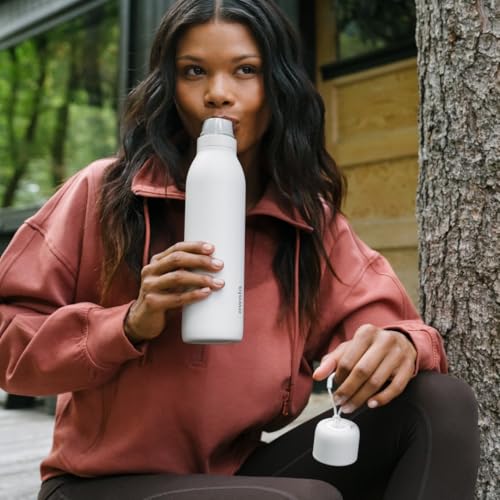 Owala FreeSip Twist Stainless Steel Water Bottle 24 oz In Bloom - color: In Bloom, size: 24 Ounces