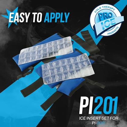 Pro Ice Insert Set for Adult Should Elbow Cold Therapy Wrap - PI-201 Ice Inserts Only