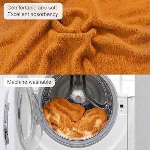 Car Seat Towel Cover, Universal Front Seat Protector for Cars, SUVs and Trucks, Sweat Towel Car Seat Cover for Gym, Yoga, Swimming, Pets and Family Travel, Golden Sunset, 2 Pack - color: Golden Sunset