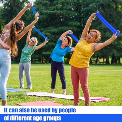 Deekin 20 Pcs Resistance Bands Loop Exercise Bands - color: Blue, size: 25-30 lbs