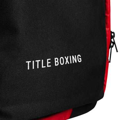 Title Boxing Intense Backpack (Black/Red) - color: Black/Red