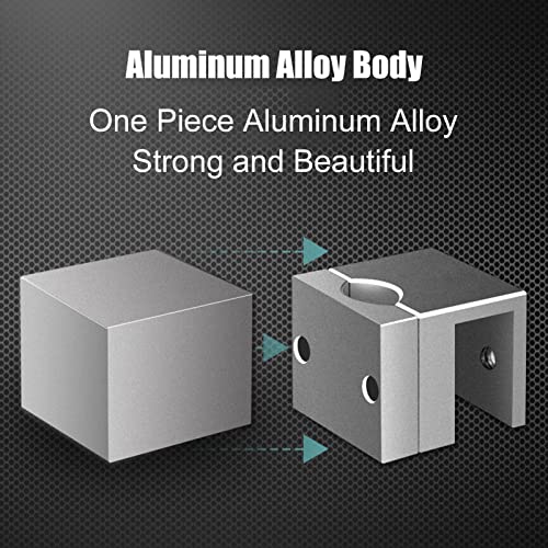 Fish Tank Fixture Holder, Aquarium Hose Clamp, Water Pipe Light Stand Holder with Plastic Nut, for Aquarium Water Pipe Light Stand, Plastic, 816mm, 0.30-0.6in Cylinder Wall