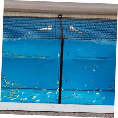 Toddmomy 4pcs Aquarium Divider Grid Plates for Betta Fish Prevent Jumping Create Separate Zones Fish Tanks Easy to Assemble Plastic Panels Cups Each