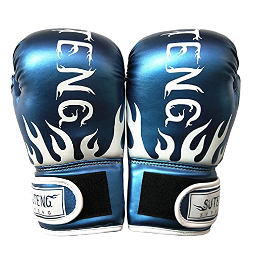 HXBER Boxing Gloves Kick Boxing Training Gloves Youth Muay Thai Punching Bag Mitts Boxing Practice Equipment for Punch Bag Sack Boxing Pads Age 8 to 14 Years Old