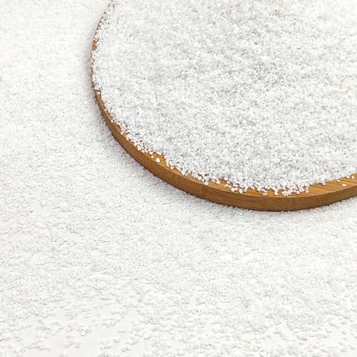 20 lbs Aquarium White Sand, 0.4-0.8 mm Mini Aquarium Gravel for Fish Tank. Decorative Sand for Fish Tank, Paintings, Plants Potted, Fire Pits, Candle, Vase and Crafts - color: White-XXS, size: 20 LB