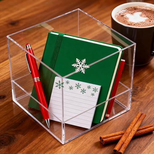 Acrylic Box Clear Display Boxes with Lids Plastic Decorative Boxes for Collectibles,Wedding Party - size: 4.73 x 4.73 x 4.73 Inch