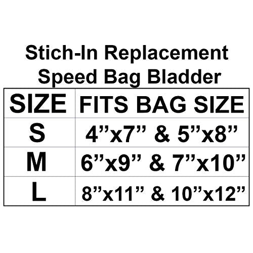 Forza Sports Stitch-in Replacement Speed Bag Bladder - size: Small