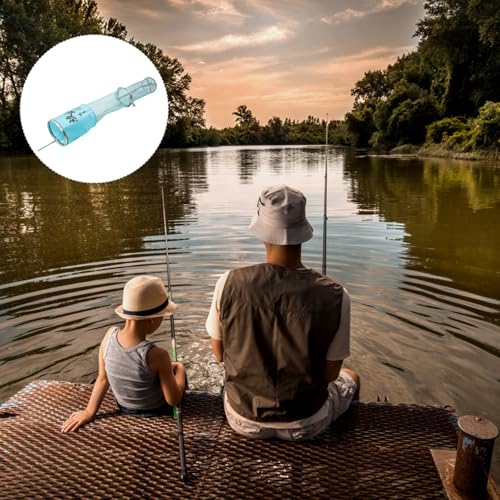 Toddmomy Large Capacity Fish Catching Net Nano Nylon Reinforced Fishing Pouch Portable Fish Storage Bag with Dual Ring for Freshwater and Saltwater Fishing