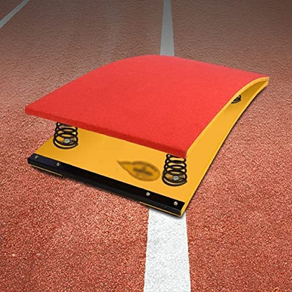 Junior Springboard Gymnastics Vaulting Training Equipment for Kids - 2 Springs Indoor Outdoor Home Floor Sport, Beginner Springboards
