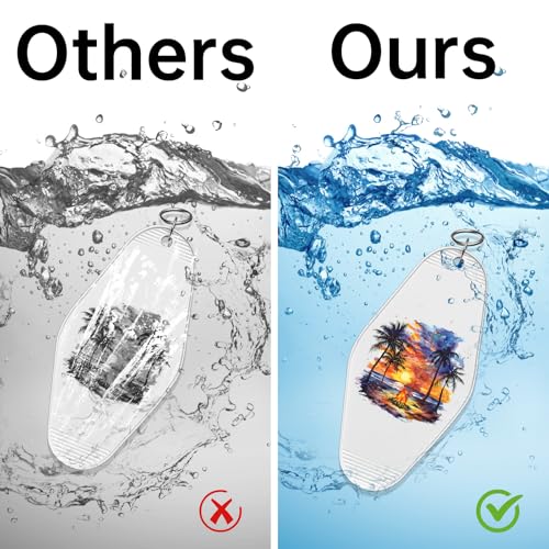 84 PCS UV DTF Stickers, Summer Tropical Beach Mini Rub on Transfer for Keychains and Libbey Glass, Permanent DIY Decals for Candles, Notebooks and Flower Pots