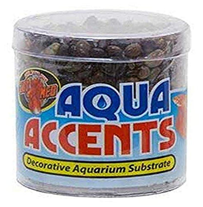 Zoo Med Laboratories AZMBA1 Dark River Pebbles, 1/2-Pound