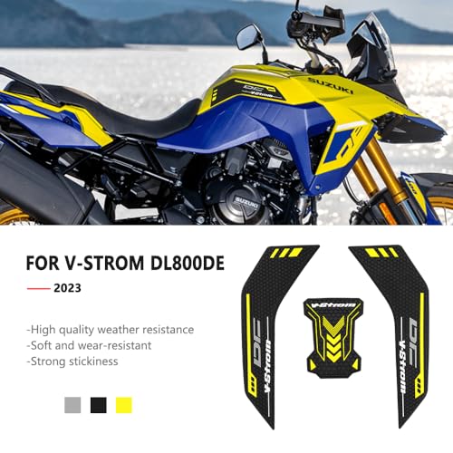 FOR V-Strom 800 DE 800DE Vstrom DL 800 2023 Tank Pad Motorcycle Accessories Protector Rubber material Fuel tank sticker