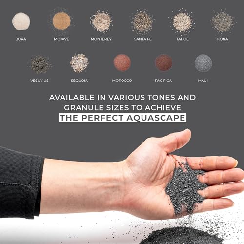 UNS Controsand - Maui, 3L - Natural Freshwater 0.4-0.9mm Black Sand for Aquascaping Planted Tanks - Aquarium, Terrarium, Paludarium Substrate for Betta, Shrimp, Fish, Jumping Spider, Turtle - size: 3L