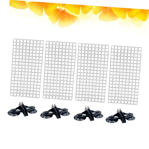 Generic Aquarium Isolation Panel Spliced Lattice Plate Grid Board for Fish Tank Dividers Random Color