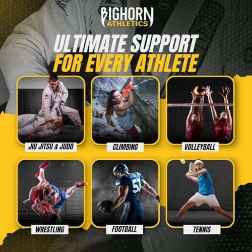 Bighorn Athletics Finger Tape, 0.3" x 45', 8 Rolls, Black/Blue/Red/White - color: Black, Blue, Red, White, size: 0.3-Inch