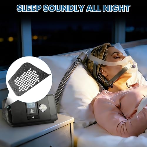19729 Filter Cover Compatible with ResMed AirSense 10 AirStart 10 AirCurve 10 CPAP Machines, Premium Replacement Filter Side Cover Door, Pack of 1, Black