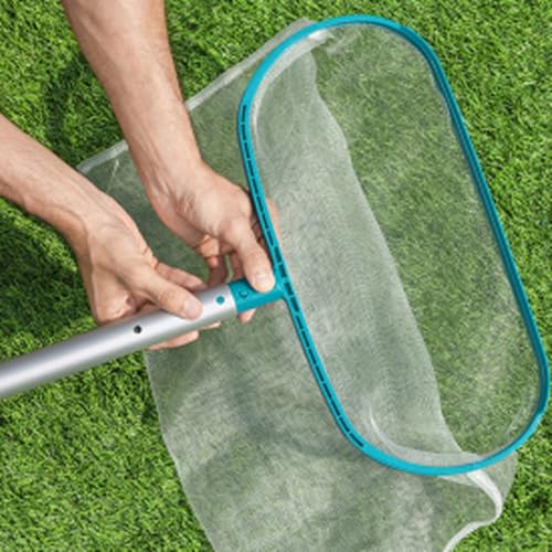 Bestway Pool Leaf Skimmer, AquaNet Mesh Net for Large Debris and Leaves, Cleaning Tool for In-Ground & Above Ground Pool Maintenance- Net Only