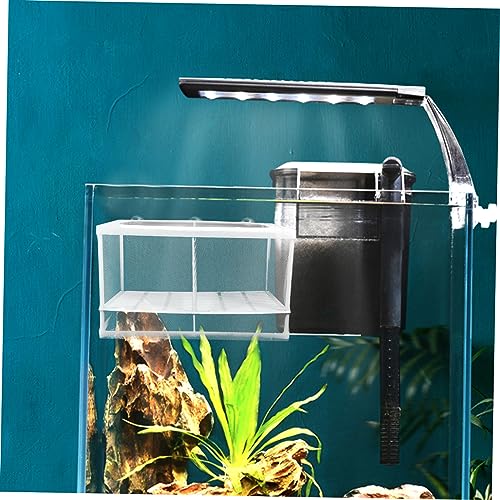 LIOOBO Aquarium Fish Breeding Isolation Net Plastic Fish Tank Partition Guppy Breeder Box Style