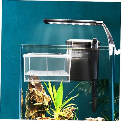 LIOOBO Aquarium Fish Breeding Isolation Net Plastic Fish Tank Partition Guppy Breeder Box Style