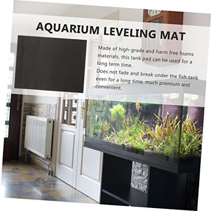 Aquarium Mat Thickened Non- Bottom Pad for Fish Tanks Cushioning for Protecting Aquarium Integrity and Reducing
