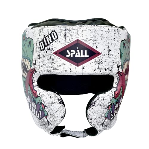 Spall Pro Born to Fight Boxing Headgear, Sparring Helmet for Fighting Sports Karate Boxing Martial Arts MMA and Taekwondo