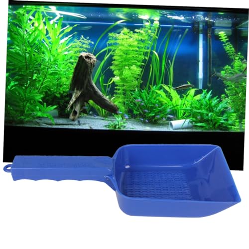 Mikikit Aquarium Sand Gravel Clean Tool Sludge Scraper Shovel Fish Tank Cleaning Practical Aquarium Supplies