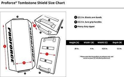 Pro Force Tombstone Punch/Kick Shield