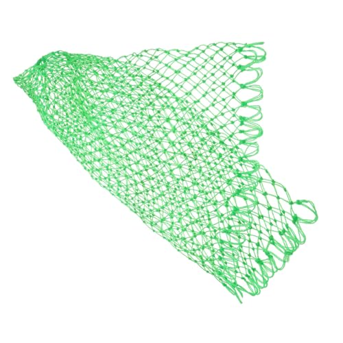 Lurrose Heavy-Duty Nylon Fishing Net Head Replacement Thick Multi-Strand Fish Catching Net Freshwater and Saltwater Fishing Tools