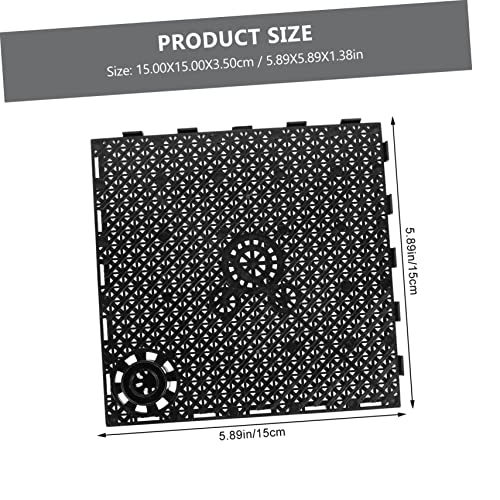 Kisangel 12Pcs Aquarium Divider Board Durable Fish Tank Bottom Trays for Freshwater Filtering Expandable Isolation Plates for Aquatic Supplies and Fish Care