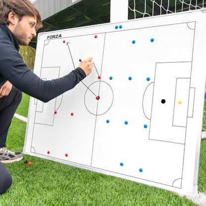 FORZA Double Sided Coaching Board 47in x 35in Soccer Whiteboard