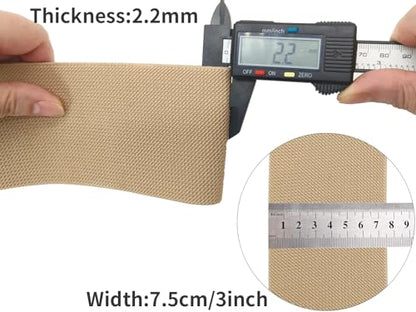 Khaki Wide Knit Elastic Band 3" x 5yd for Sewing - color: Khaki #27
