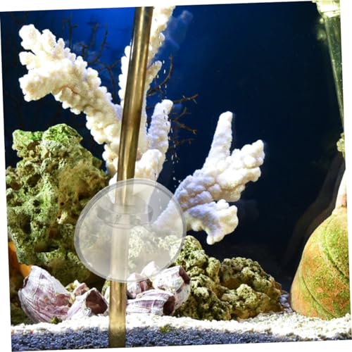 GALPADA 40pcs Aquarium Cup Clips for Oxygen Tubing Fish Pump Holders with for Easy Installation Soft Card Slot Design for