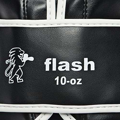 LEONE 1947, Flash Boxing Gloves - color: black, size: 10OZ