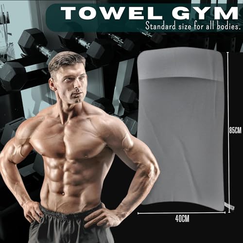 Gym Towels Man and Woman Microfibre Workout Sweat Towels for Gym Pack 3 - Exercise Towel Fast Body Sweat - Train Smarter
