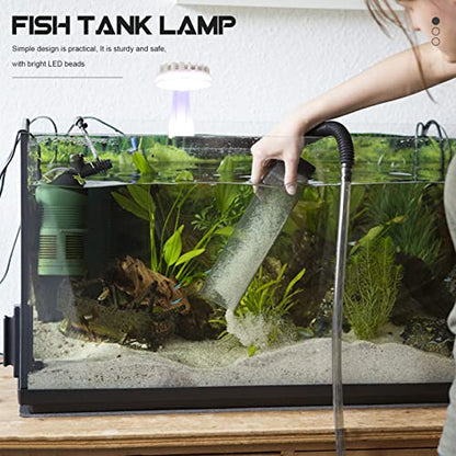 POPETPOP Professional Fish Tank Clip Light for Aquatic Plants Convenient Led Aquarium Lighting and for Ornamental Fish Tanks