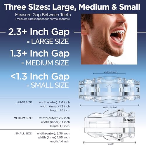 SilentZzz – USA Designed All EVA Anti Snoring Mouth Guard, Small Size - size: Small