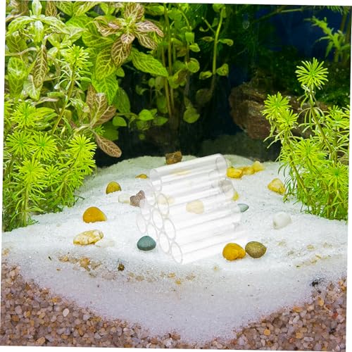 LIOOBO Shrimp Shelter Tube Fish Tank Decor for Natural Habitat Compact Aquarium Decoration Safe and Sturdy Design for Fish and Shrimp Breeding