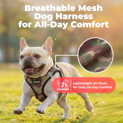 Voyager Step-in Air Dog Vest Harness - Army, X-Large - color: Army/Black Trim, size: XL (Chest: 20.5 - 23")