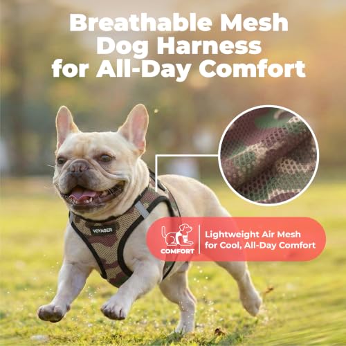 Voyager Step-in Air Dog Vest Harness - Army, X-Small - color: Army/Black Trim, size: XS (Chest: 13 - 14.5")