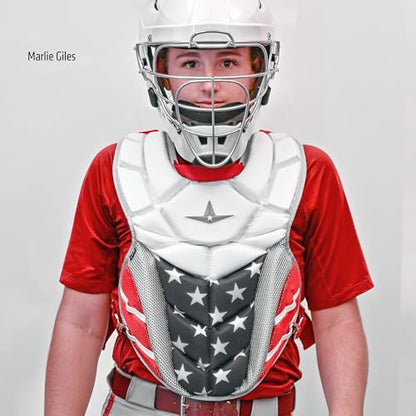 All-Star Adult PHX Paige Halstead Fastpitch Softball Chest Protector - color: USA, size: Small