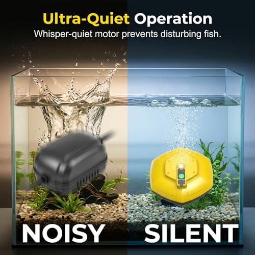 IPX7 Floating Rechargeable Bait Bucket Aerator,3000mAh Portable Live Bait Oxygen Pump,Ultra-Quiet Bubbler for Fishing,Minnow Bucket,Fish Tank,Livewell & Bait Transportation