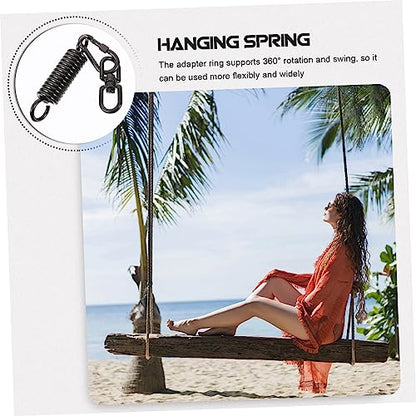 Hammock Spring Kit Carbon Steel Metal for Porch Outdoor Sandbag