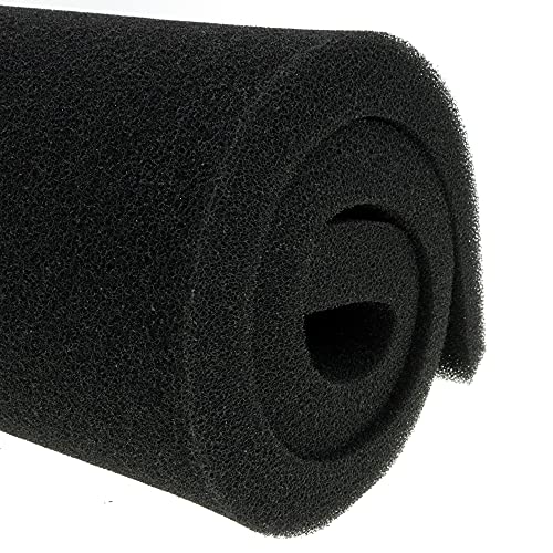 AFA Aquarium Filter Media Sponge Pad, Fish Tank Bio Open Cell Coarse Foam Block Foam Pre Filter Sponge Material (12" x 36" x 1" 35ppi)