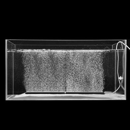 Aquarium 6/12Inch Nano Materials Air Stone Strip Fish Tank Bubble Stone for Saltwater and Fresh Water (Not Harm The Health of The Fish)(No Include Air Pump) - color: 6Black, size: 24In