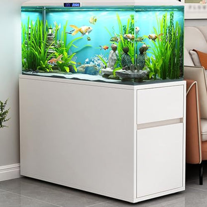 Aquarium Cabinet, Turtle Tank Base Cabinet, Home Living Room Stand Height: 70cm/27.6in Extra-Strong Load Capacity, Multi-Tier Storage(C,LxW50x25cm/19.7x9.8in) - color: C, size: LxW50x25cm/19.7x9.8in