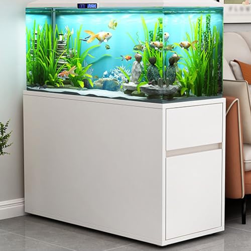 Aquarium Cabinet, Turtle Tank Base Cabinet, Home Living Room Stand Height: 70cm/27.6in Extra-Strong Load Capacity, Multi-Tier Storage(C,LxW50x25cm/19.7x9.8in) - color: C, size: LxW50x25cm/19.7x9.8in
