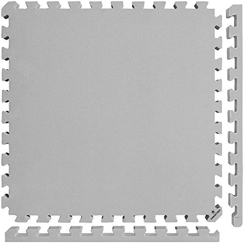 Meister X-Thick 1.5" Interlocking EVA Foam Mats - GY - 36 Tiles (144 Sqft) - color: Grey, size: 36 Tiles (144 Sqft)