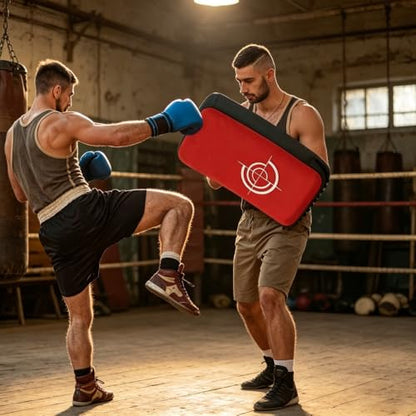 Kick Shield Muay Thai Kickboxing, Large Heavy Curved Kicking Striking Body Pad, Punching Foot Target MMA Boxing Training, Martial Arts Karate TKD Taekwondo
