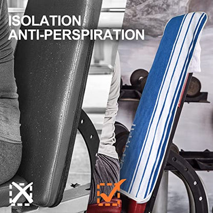 Smart Fitness Towel With Zippered Pocket - Gym Accessory for Men & Women - Multifunctional Quick Dry Sweat Towel for Workout, Yoga, Tennis, Sports & More (Blue, Pack of 1) - style: Blue